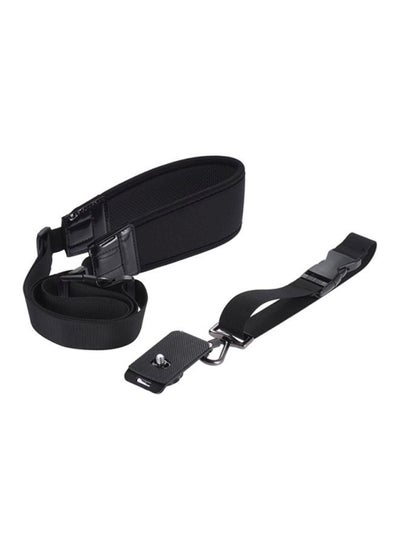 Buy Quick Release Camera Shoulder Wrist Sling Black in Saudi Arabia