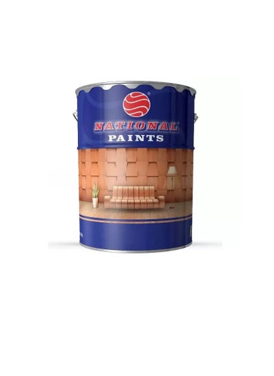 اشتري NATIONAL PAINTS-Wood Stain 019 Dark Walnut 18 L في الامارات