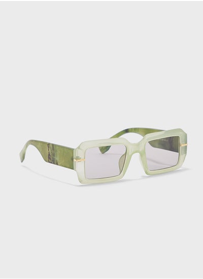 اشتري Marble Arm Rectangular Sunglasses في الامارات