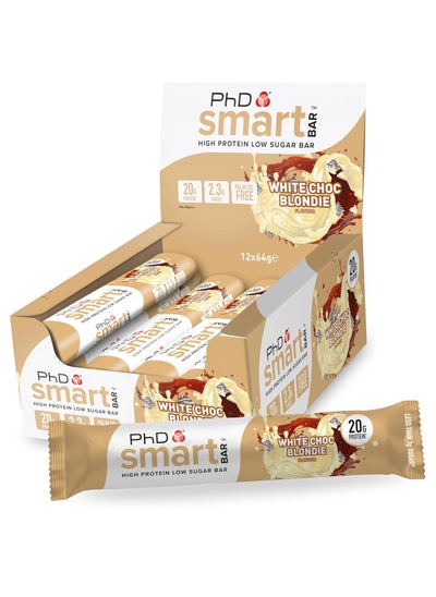 اشتري Smart Bar High Protein - White Chocolate - (12 pieces) في السعودية