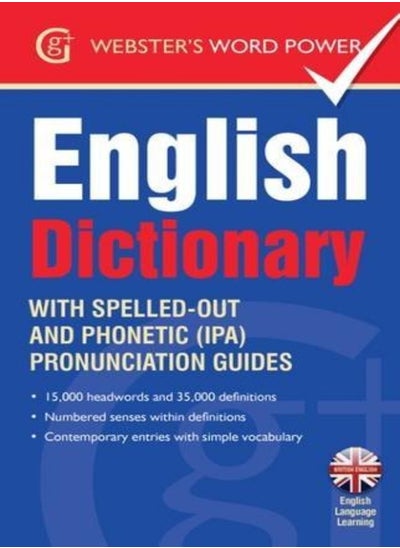 اشتري Websters Word Power English Dictionary With Easytofollow Pronunciation Guide And Ipa by Kirkpatrick, Betty Paperback في الامارات