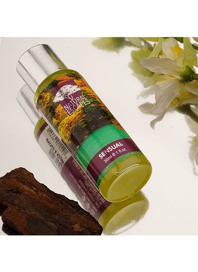 اشتري Natural Escapes Sensual Natural Escapes Essential Oil Fragrance Oil In Glass Container Therapeutic Grade Scented Oil For Living Room Bed Room Kitchen Bathroom (30 ml) في الامارات