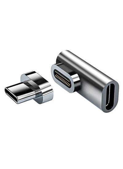 Buy USB C Magnetic Adapter, 24Pins Type-C Connector 40Gbp/s and 6K@60Hz 4K@60Hz Video Output, Compatible with Thunderbolt3 MacBook Pro / Air and All Mainstream Type-C Devices in UAE