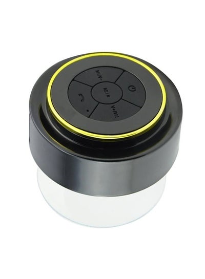 Buy Bluetooth Speaker Portable Waterproof Floating Stereo Speaker with Suction Cup Dual Pairing Multifunctional Wireless Speaker for Dorms Rooms Hiking BBQs in UAE