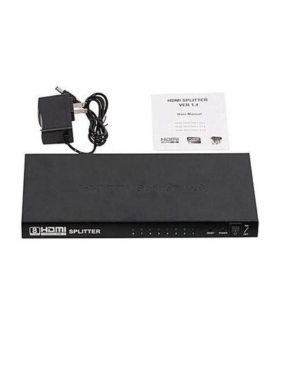 اشتري 8Port 1In8 Out 1x8 HDMI Splitter 1080P For HD HDTV في مصر