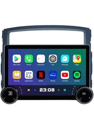 Buy Diamond 2K Android Screen For Mitsubishi Pajero 2006-2021 V80 V90 4GB RAM 64GB Memory Octa-Core Processor Fast Interface Quick Boot Driving UI QLED Touch Screen DSP Bluetooth in UAE