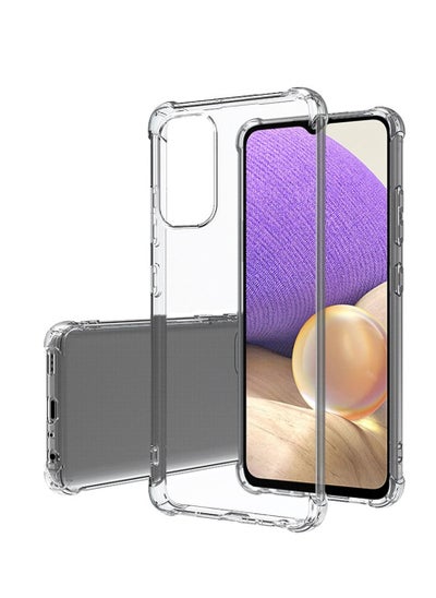 Buy Soft TPU Phone Case Cover For Samsung Galaxy A32 4g Clear in Saudi Arabia