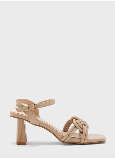 Buy Square-Toe Strappy Sandals in Saudi Arabia