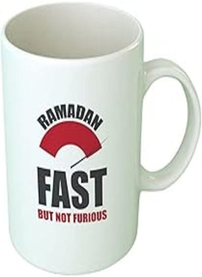 اشتري Ramadan Ceramic Mug - White print_9249 في مصر