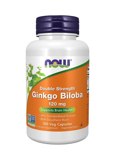 اشتري Ginkgo Biloba 120 mg 100 Veg Capsules في الامارات