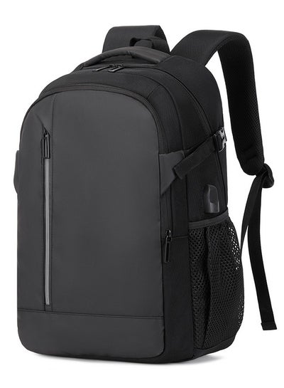 Buy Rl-2219 Backpack 15.6-Inch Laptop Bag School Bag Waterproof Backpack Unisex USB Black in Egypt