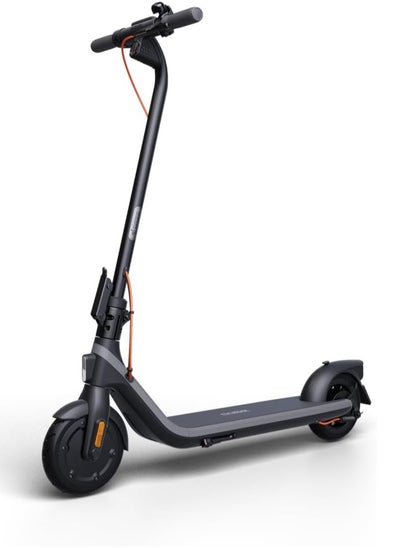 Buy Ninebot KickScooter E2 Plus Powered by Segway | Speed up to 25km/hr | Typical Range to 20km |front electronic and rear drum brake| Hollow-out tyres|Black in UAE