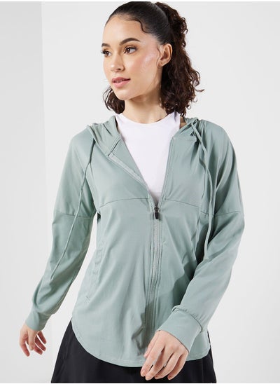 اشتري Zip Front Athletic Jacket في الامارات