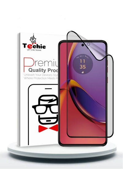 Buy 9D Matte Ceramic Screen Protector Film for Motorola Moto G84 – Smooth Feel Anti Fingerprint Bubble Free in Saudi Arabia