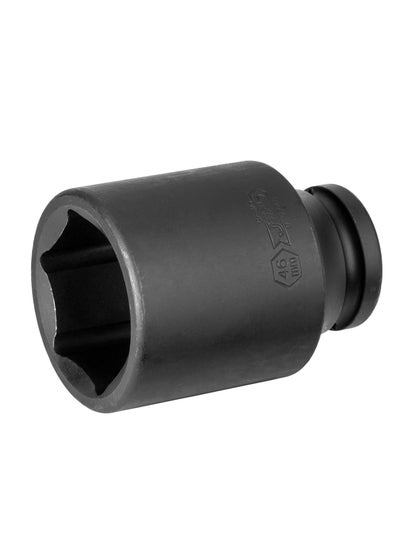 اشتري Jetech 3/4" Dr 46mm Deep Impact Socket, Metric 3/4-Inch Drive Deep Impact Socket, Professional Cr-Mo 3/4-Inch Drive 46mm Deep Impact Socket with 6-Point Design في الامارات