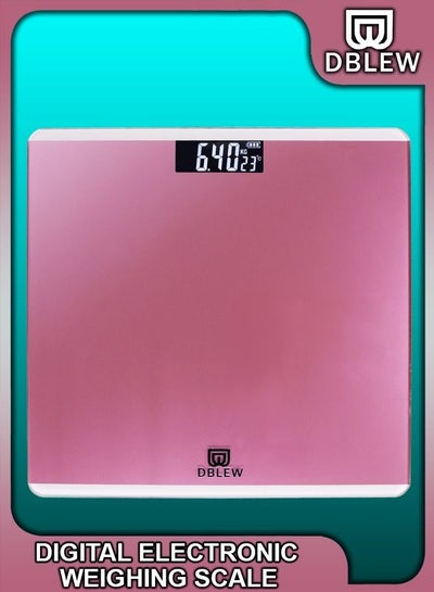 Buy Weighing Smart Scale Automatic Personal Glass Digital Intelligent Electronic Household Machine With LCD Display Accurate Body Fat Weight Measurement For Bathroom Kitchen Home Office lbs/kg in UAE