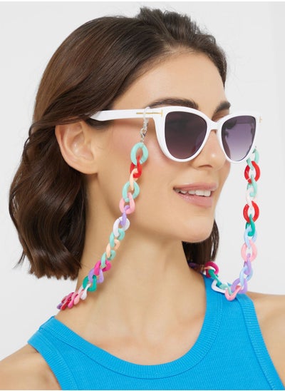 Buy Color Pop Chunky Sunglass Chain in UAE