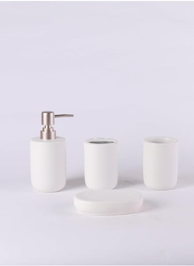 اشتري Orchid 4Pcs Bathroom Accessories Set في الامارات