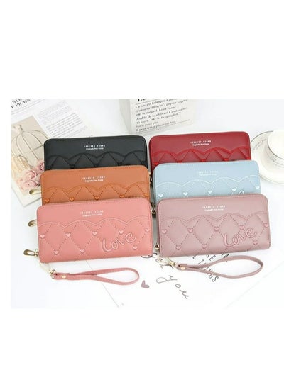 Buy Women's long wallet (imported) multi-colour in Egypt