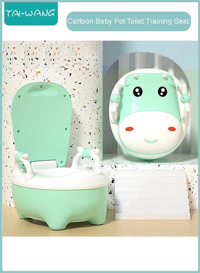 Buy Baby Portable Potty Toilet Training Seat Travel Child Cartoon Hippo Kids Baby Chair Children's Pot in UAE