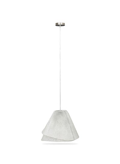 اشتري Marty Ceiling Lamp, White - 43X39 cm في الامارات