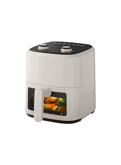 Buy Intelligent air fryer home visual new large capacity 4.5L oven air electric fryer multi-function All-in-one in UAE