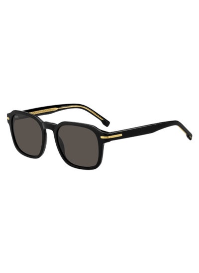 Buy Men's UV Protection Sunglasses Boss 1627/S Black 43.4 - Lens Size: 51 Mm in UAE