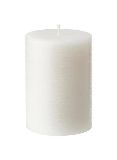 Buy Scented Pillar Candle, Scandinavian Woods/White, 30 Hr in Saudi Arabia