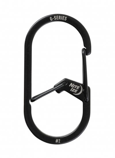 Buy G-Series Dual Chamber Carabiner #2 - Black in UAE