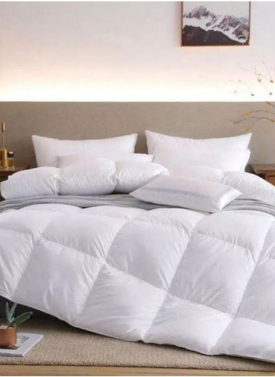 Buy Luxe White Expansive Duvet Comfortable King size in UAE