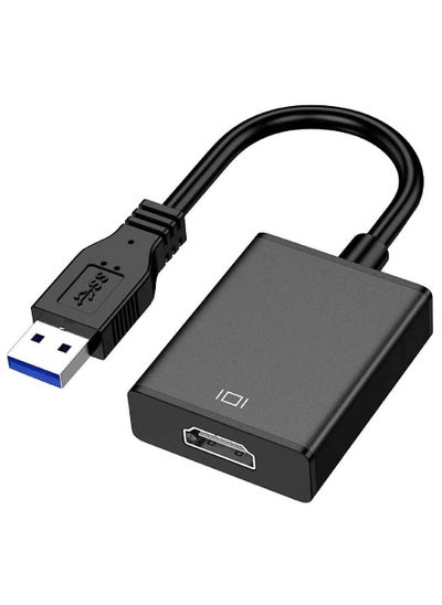 Buy USB 3.0 to HDMI Adapter for Monitor Mac Windows 11 10  Converter for Laptop MacBook pro USB3 HDMI Cable Multiple Monitors for Desktop PC TV in UAE