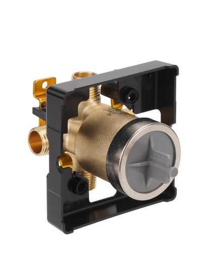 Buy R10000-UNBXHF MultiChoice Universal Shower Valve Body, for Shower Faucet Trim Kits, for D 13, 14, 17 or 17T Series Single-Function or Dual-Functions Shower Valve Trim Kits, with Screwdriver Stops in UAE