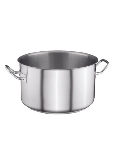 اشتري Stainless Steel Induction Sauce Pot 36 cm x 22 cm |Ideal for Hotel,Restaurants & Home cookware |Corrosion Resistance,Direct Fire,Dishwasher Safe,Induction,Oven Safe|Made in Turkey في الامارات