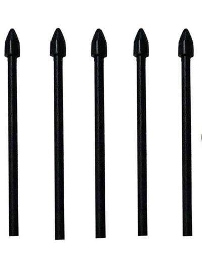 Buy 5-Pack Touch Stylus S Pen Replacement Tips For Samsung Galaxy Tab S6 Lite S6/S7/S7+/Note 10/Note 20 Black in Saudi Arabia
