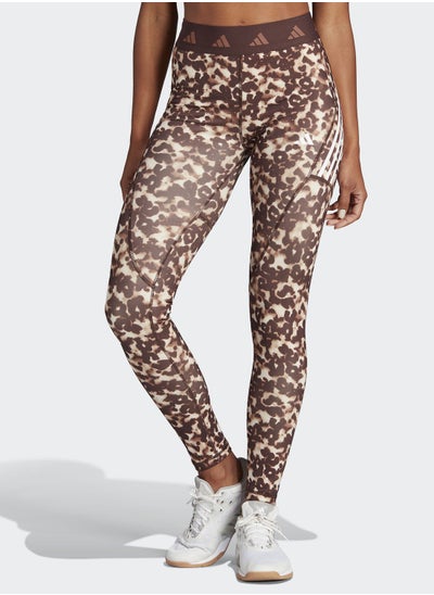 Buy Techfit Hyperglam Full-Length Printed Leggings in UAE