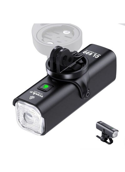 Buy Cl600 Bike Lights For Night Ridingcompatible With Garmin Gopro Mount600 Lumen Bike Headlight2000Mah Rechargeable Batterywaterproof Bike Front Light For Commuter Cyclistsfits All Bikes in UAE