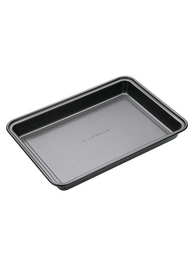 اشتري MasterClass Non-Stick Traybake/Brownie Tin, Carbon, Grey, 27 x 20 x 3,5 cm في الامارات