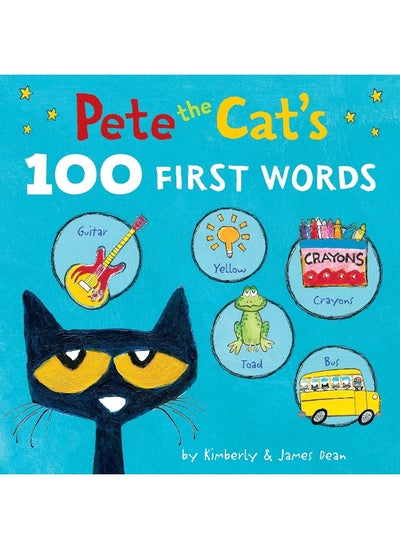 Buy Pete the Cat’s 100 First Words Board Book in UAE