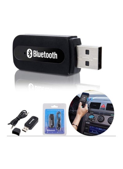 اشتري USB Bluetooth Receiver for Car, Music Streaming Car Kit, Portable Wireless Audio Adapter في الامارات