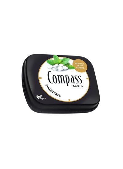 Buy Compass Mints, Menthol Extra Strong Sweetener Sugar Free in UAE