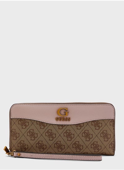 Buy Nell Logo Large Zip Around Purse in UAE