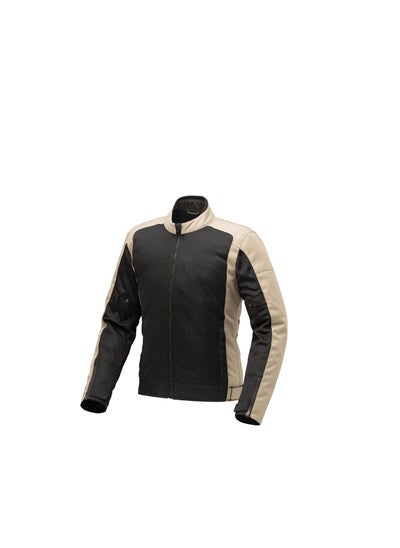 Buy Tucano Urbano Network 3G Bikers Jacket - Black/Sand Largr in UAE