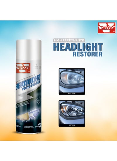 Buy Headlight Restorer Spray 220 ml VESLEE in Saudi Arabia