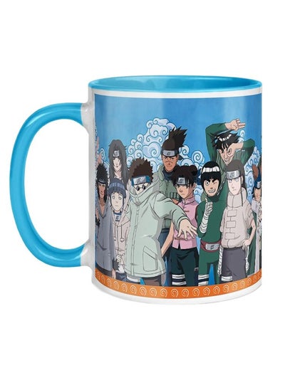 Buy Naruto Design Printed Coffee Mug 325 Ml in Saudi Arabia