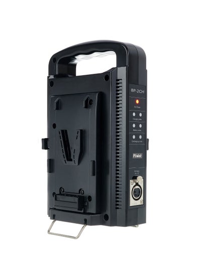 Buy V-Mount V-Lock Dual Sided Quick Battery Charger Black in UAE