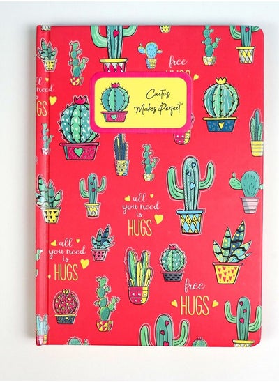 Buy Cactus Printed Notebook A5 (Size 21*14.5) in Egypt