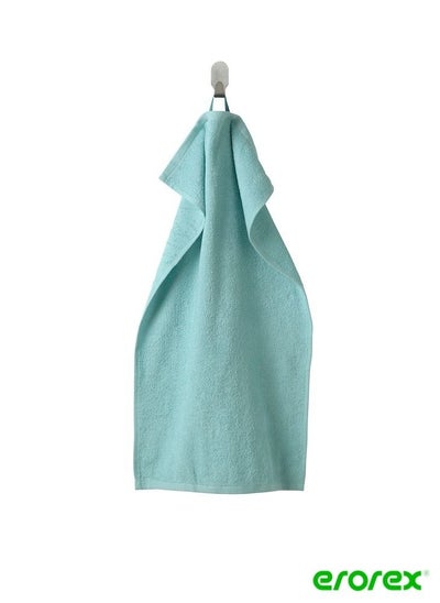 Buy Hand towel turquoise 40x70 cm in Saudi Arabia