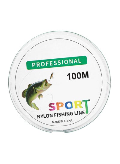 Buy HENG JIA 100M Nylon Fishing Line Super Strong Abrasion Resistant Fishing Line Light Green 7.0 in Saudi Arabia