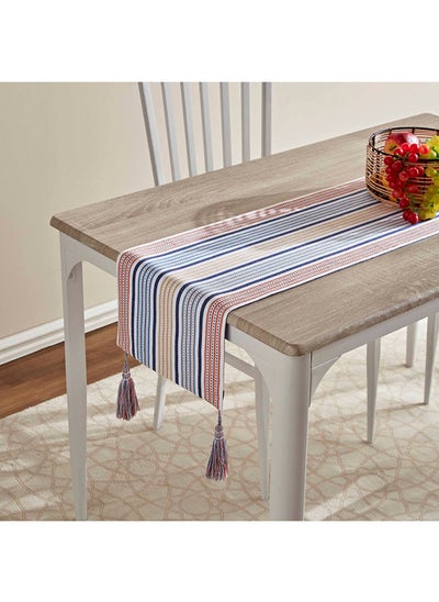 Buy Harley Taffy Reversible Table Runner 180x33 cm in UAE