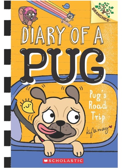 Buy Diary of a Pug #7: Pugs Road Trip (A Branches Book) in UAE